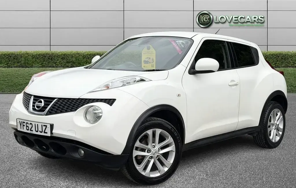Used Nissan Juke Acenta 117 HP (86 kW) 2012 White SUV