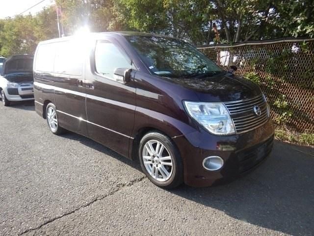 Used Nissan Elgrand Premium Edition 2007 Purple MPV