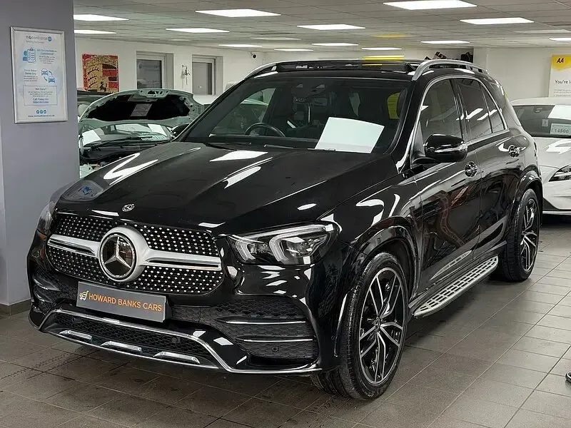 Used Mercedes GLE350 AMG line 268 HP (197 kW) 2020 Black SUV
