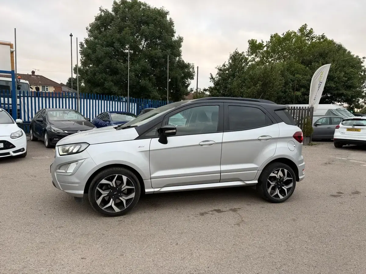 Used Ford Ecosport ST-Line 125 HP (91 kW) 2019 Silver SUV