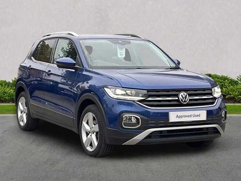 Blue Used 2019 VW T-Cross SEL SUV | £13,902 (Fair price) - Image 1/4