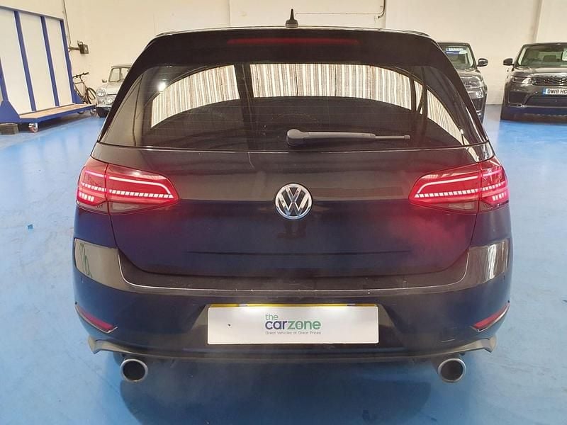 Used VW Golf VII GTI 2017 Black Hatchback