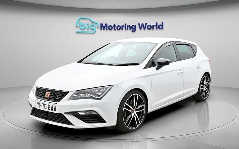 Used Seat Leon Cupra 290 290 HP (213 kW) 2020 White Hatchback