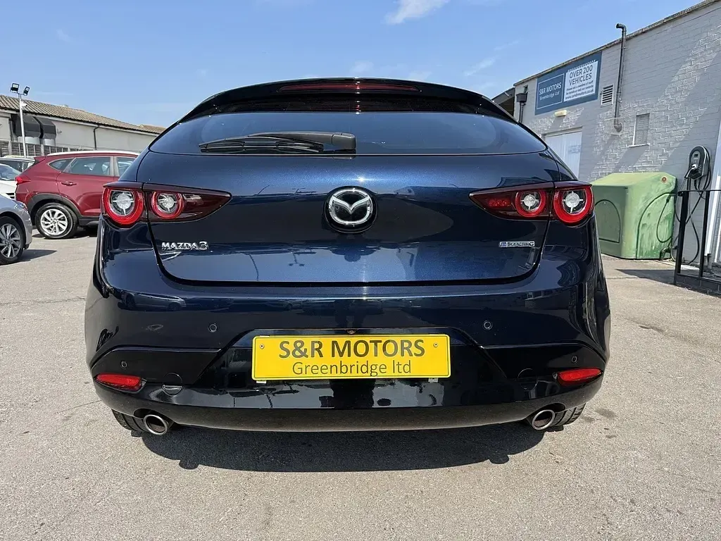 Used Mazda 3 Luxury 2022 Blue Hatchback