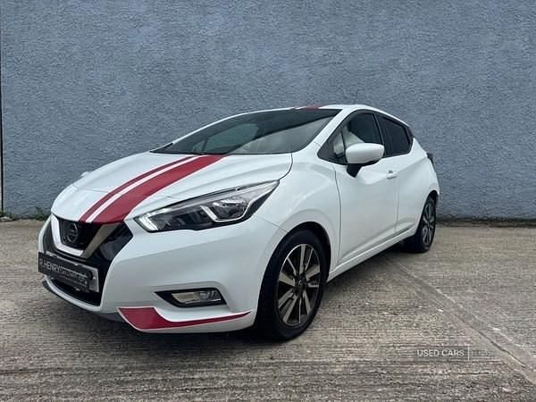 White Used 2018 Nissan Micra N-Connecta Hatchback | £7,995 (Fair price) - Image 1/4