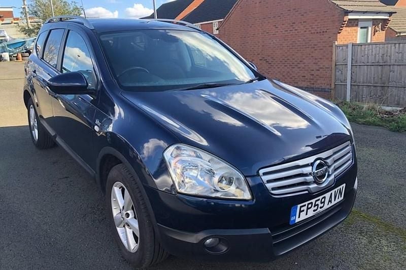 Used Nissan Qashqai +2 N-TEC 113 HP (83 kW) 2009 Blue metallic SUV