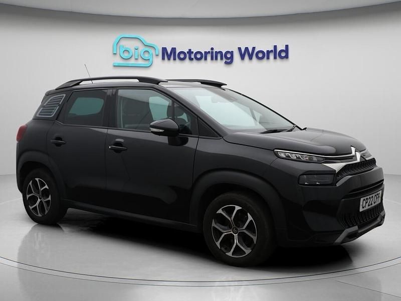 Black Used 2022 Citroën C3 Aircross PureTech SUV | £11,900 (Fair price) - Image 1/4