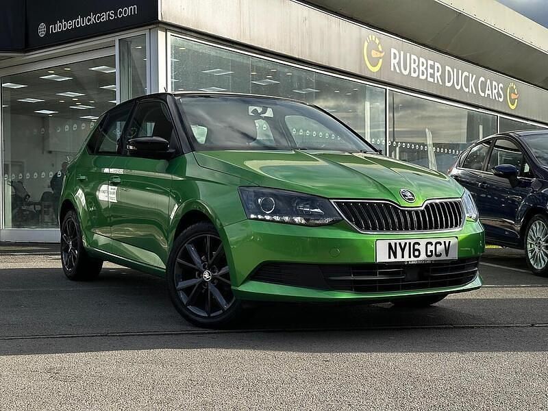 Used Skoda Fabia Colour Edition 2016 Green Hatchback