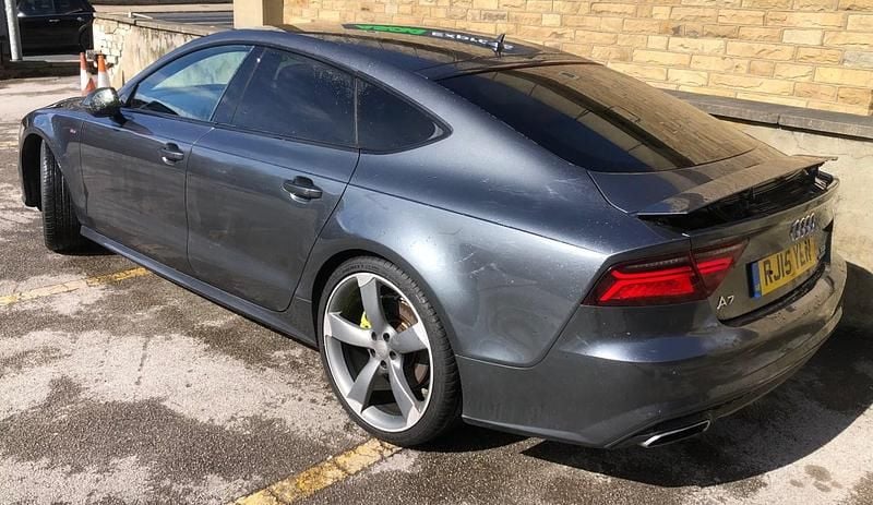 Used Audi A7 Black Edition 2015 Grey Hatchback