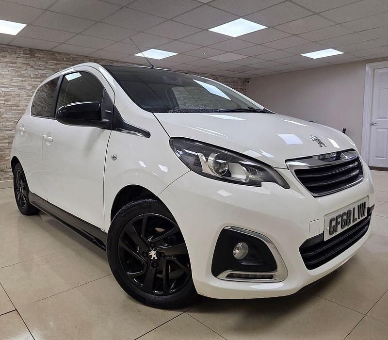 White Used 2018 Peugeot 108 Allure Hatchback | £4,250 (Super price) - Image 1/4