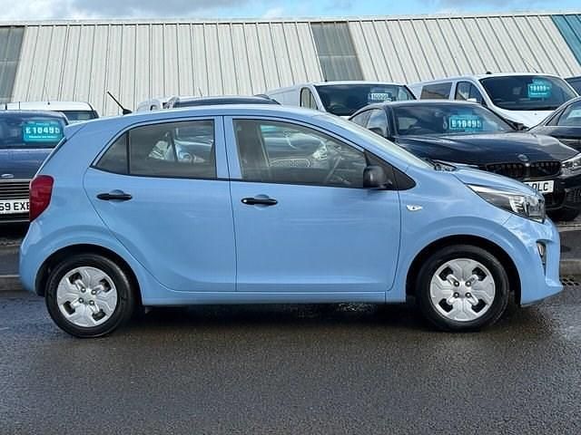 Used Kia Picanto 66 HP (48 kW) 2020 Blue Hatchback