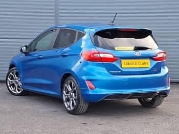 Used Ford Fiesta ST-Line 125 HP (91 kW) 2020 Blue Hatchback