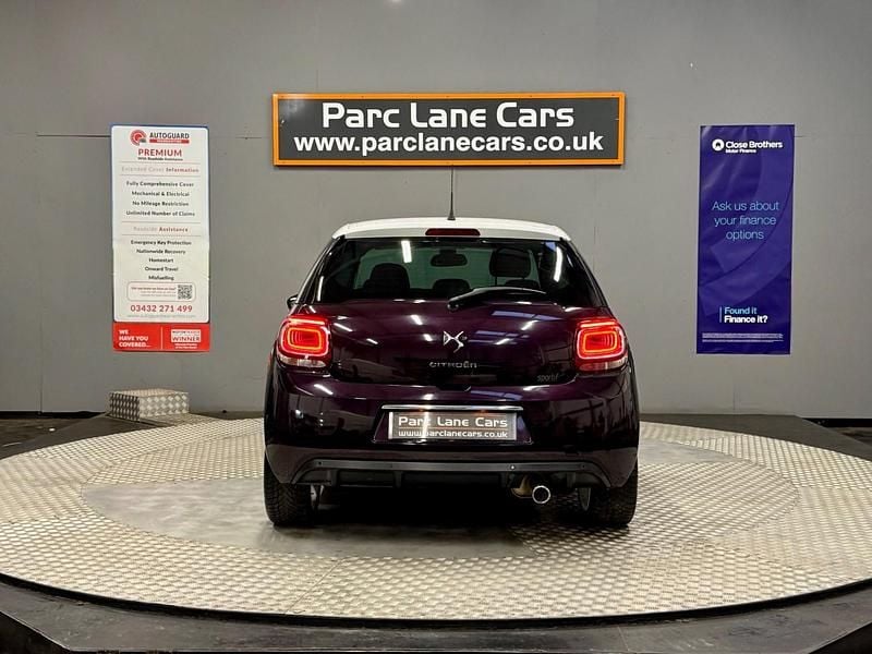 Used Citroën DS3 PureTech 110 HP (80 kW) 2015 Purple Hatchback