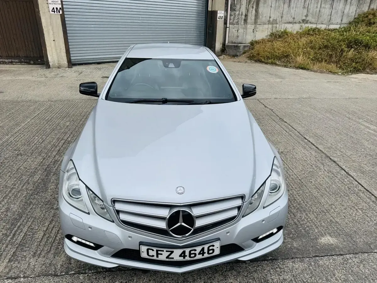Used Mercedes E350 2010 Silver Coupe