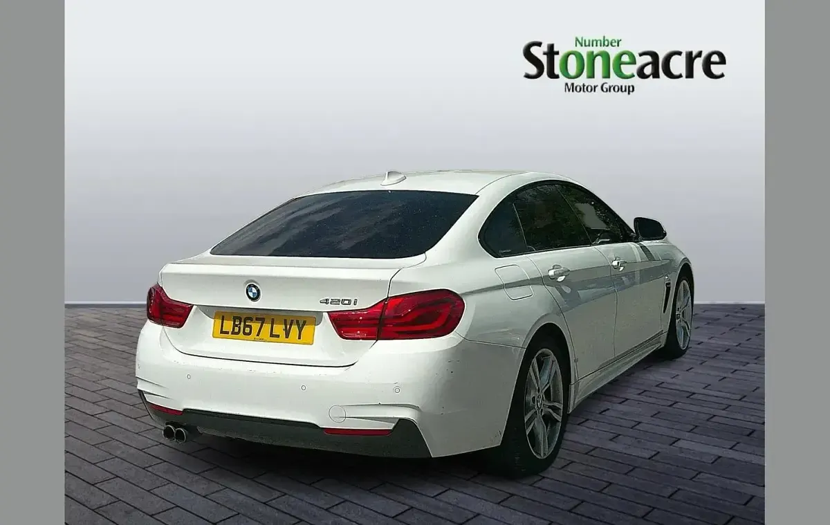 Used BMW 420 Coupé M Sport 180 HP (132 kW) 2017 White Coupe