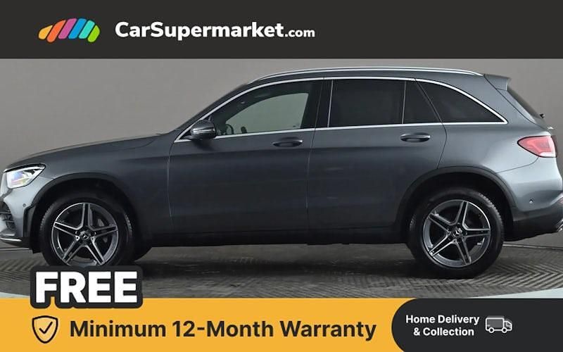 Used Mercedes GLC300e AMG line 320 HP (235 kW) 2022 Grey Estate