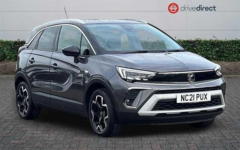 Used Vauxhall Crossland SRi 131 HP (96 kW) 2021 Grey SUV