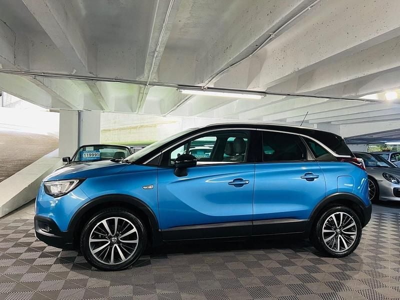 Used Vauxhall Crossland X Ultimate 110 HP (80 kW) 2019 Blue SUV