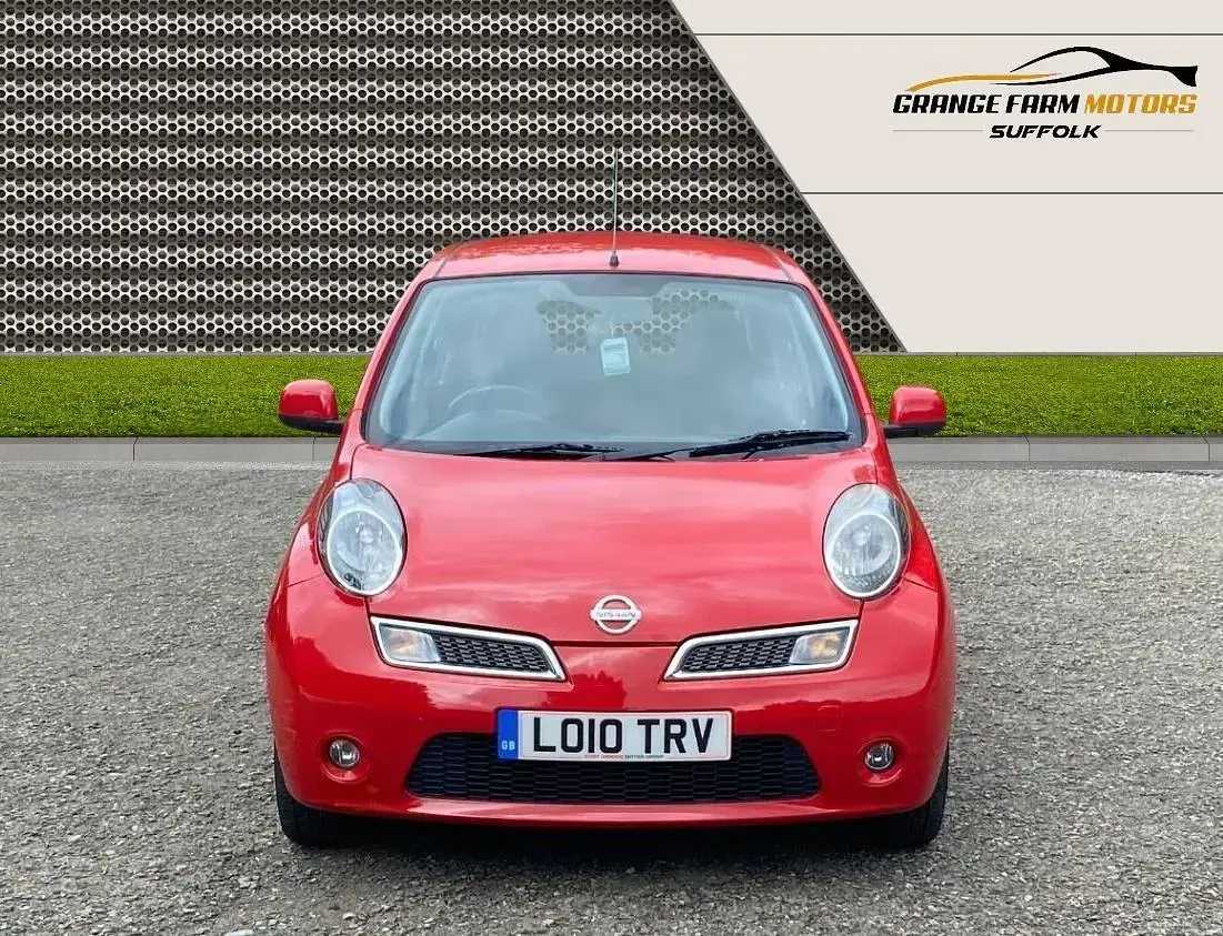 Used Nissan Micra N-TEC 2010 Red Hatchback
