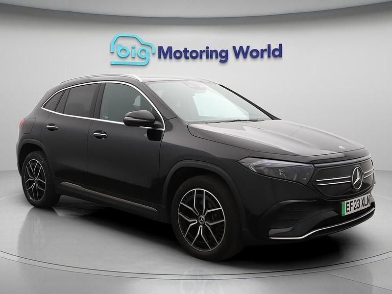 Black Used 2023 Mercedes EQA250+ AMG line SUV | £24,700 (Fair price) - Image 1/4