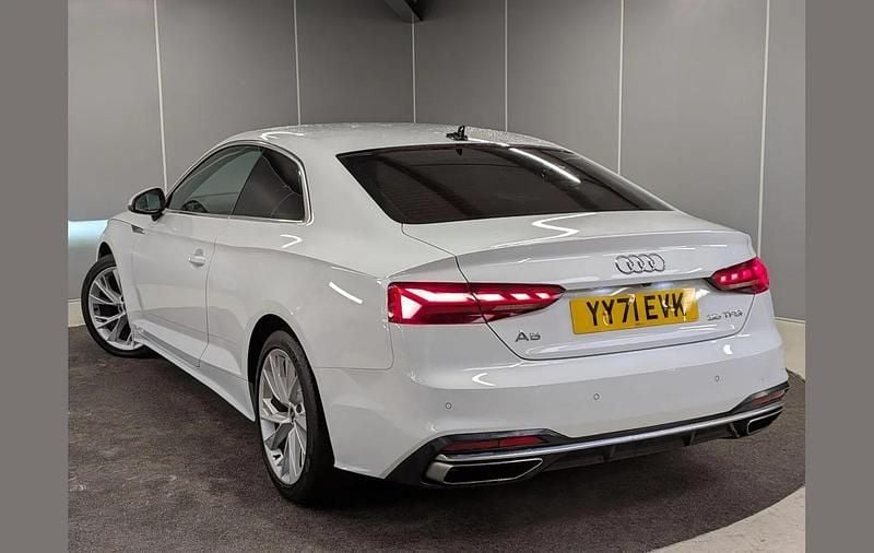 Used Audi A5 Sport 245 HP (180 kW) 2021 White Coupe