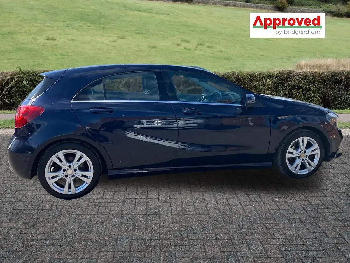 Used Mercedes A200 2017 Blue Hatchback