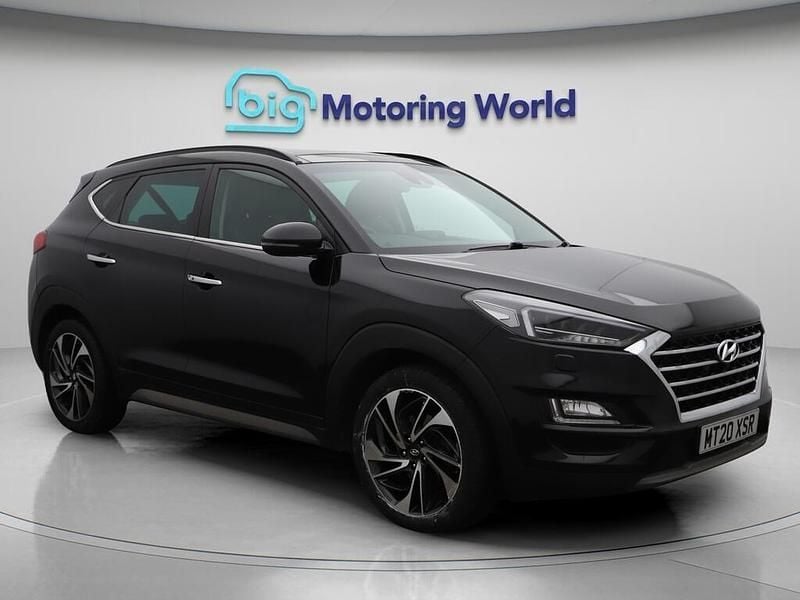 Black Used 2020 Hyundai Tucson Premium SE SUV | £19,861 (Fair price) - Image 1/4