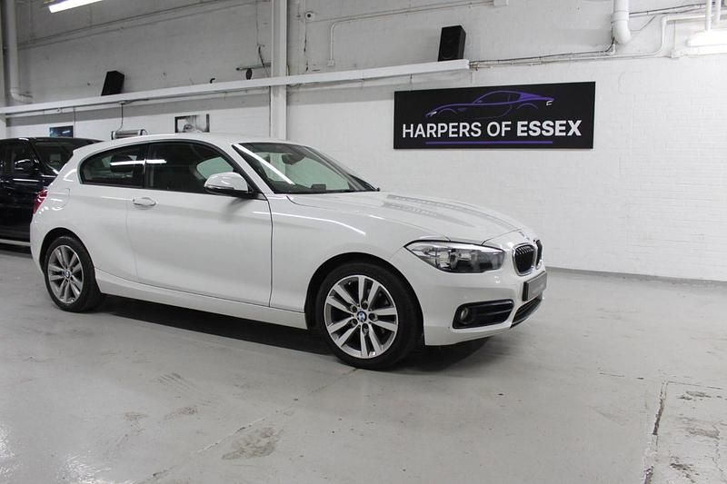 White Used 2016 BMW 116 Sport Line Hatchback | £7,795 (Fair price) - Image 1/4