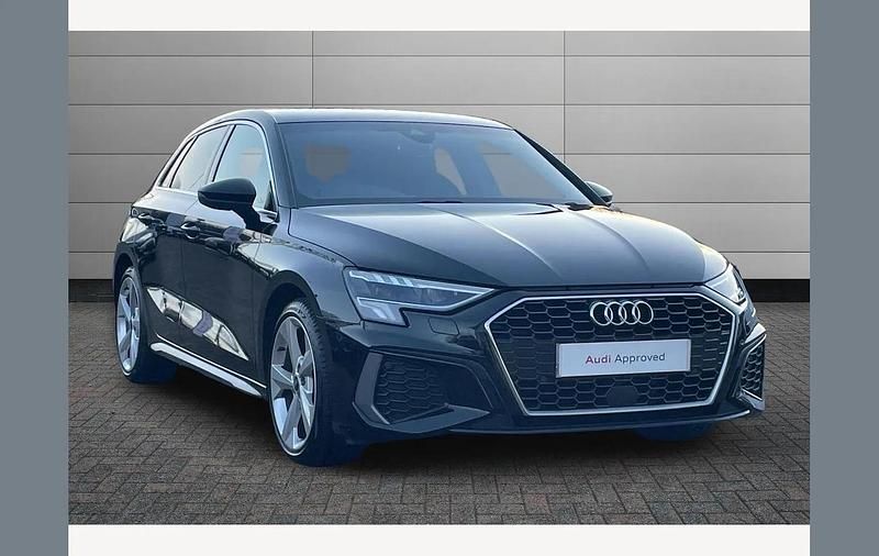 Black Used 2023 Audi A3 S-Line Hatchback | £24,850 (Fair price) - Image 1/3