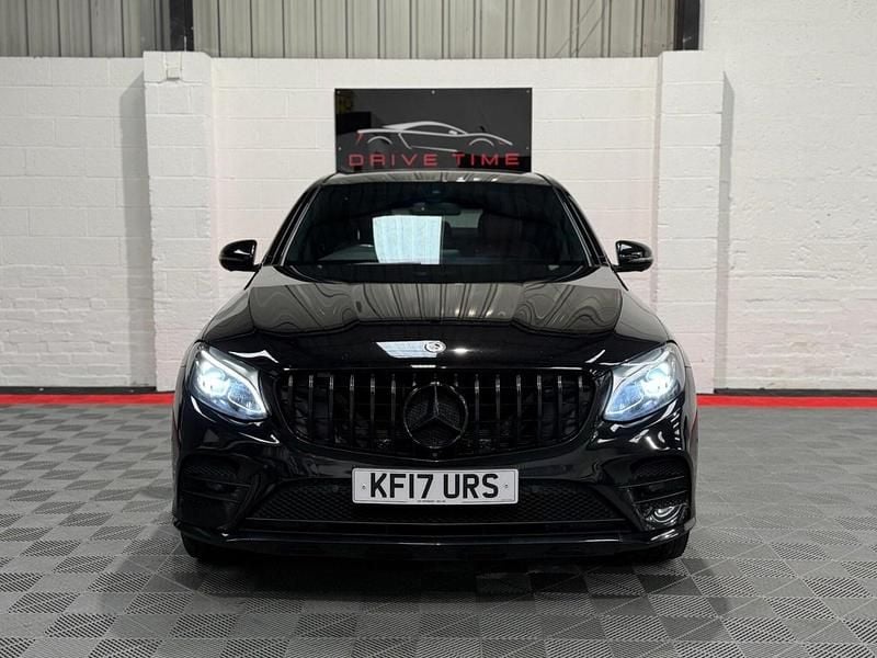 Used Mercedes GLC220 AMG line 2017 Black Coupe