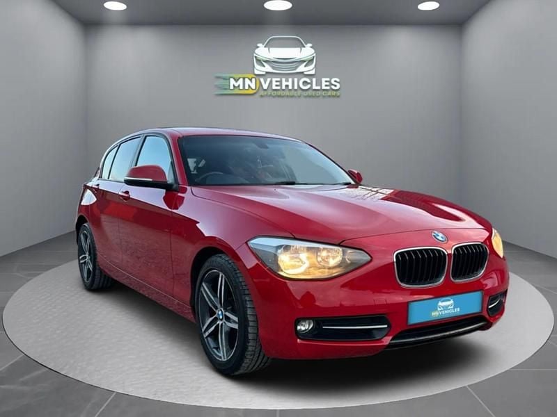 Used BMW 116 Sport Line 114 HP (83 kW) 2013 Red Hatchback