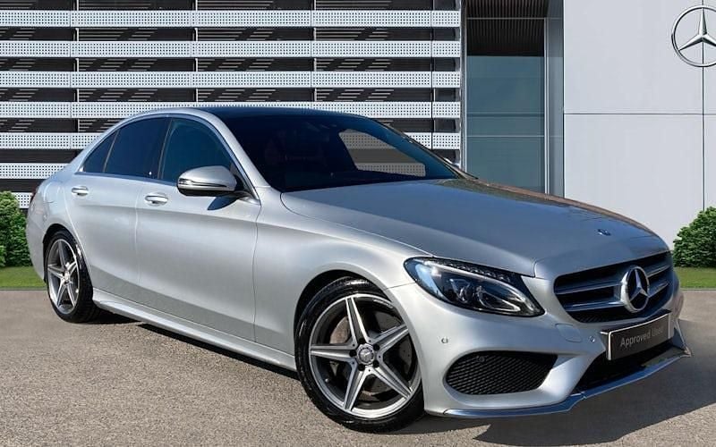 Begagnad Mercedes C250 AMG Line Premium Plus 204 HK (150 kW) 2015 Sedan
