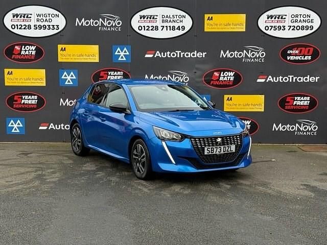 Used Peugeot 208 Allure+ 100 HP (73 kW) 2023 Blue Hatchback