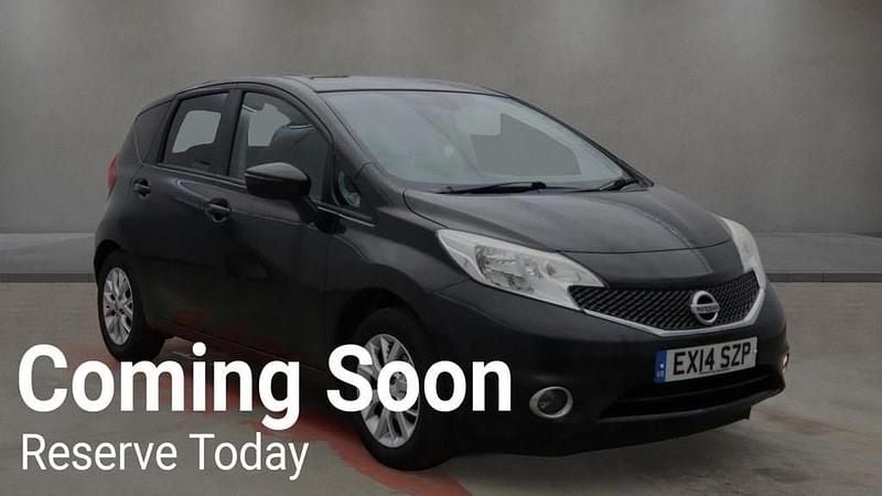 Used Nissan Note Acenta Premium 80 HP (58 kW) 2014 Black Hatchback