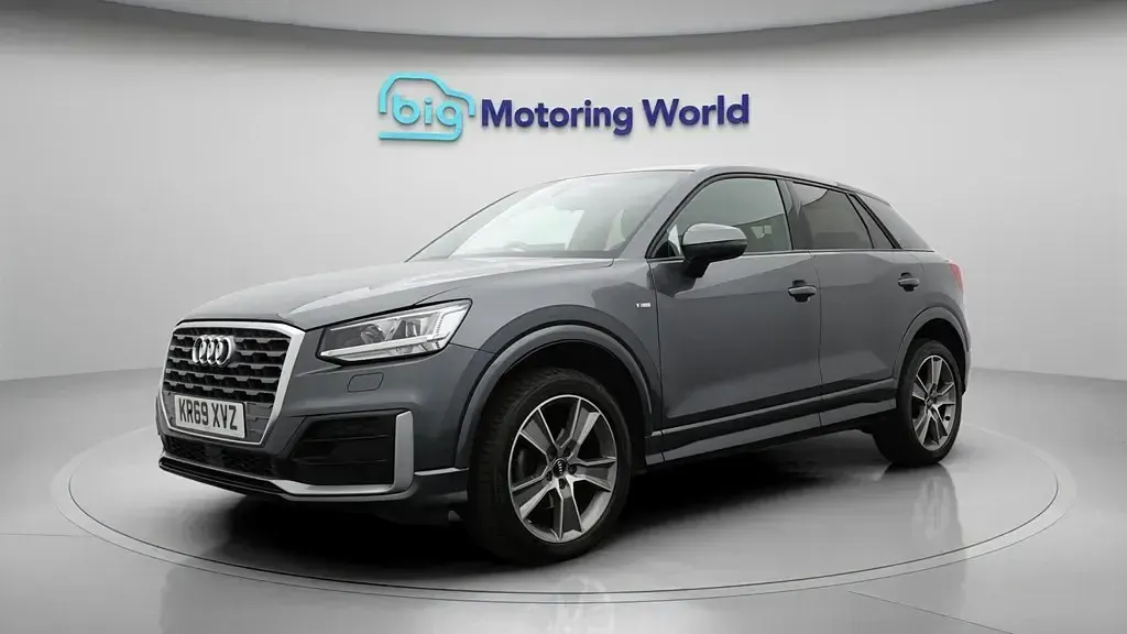 Begagnad Audi Q2 S-Line 150 HK (110 kW) 2020 Grå SUV