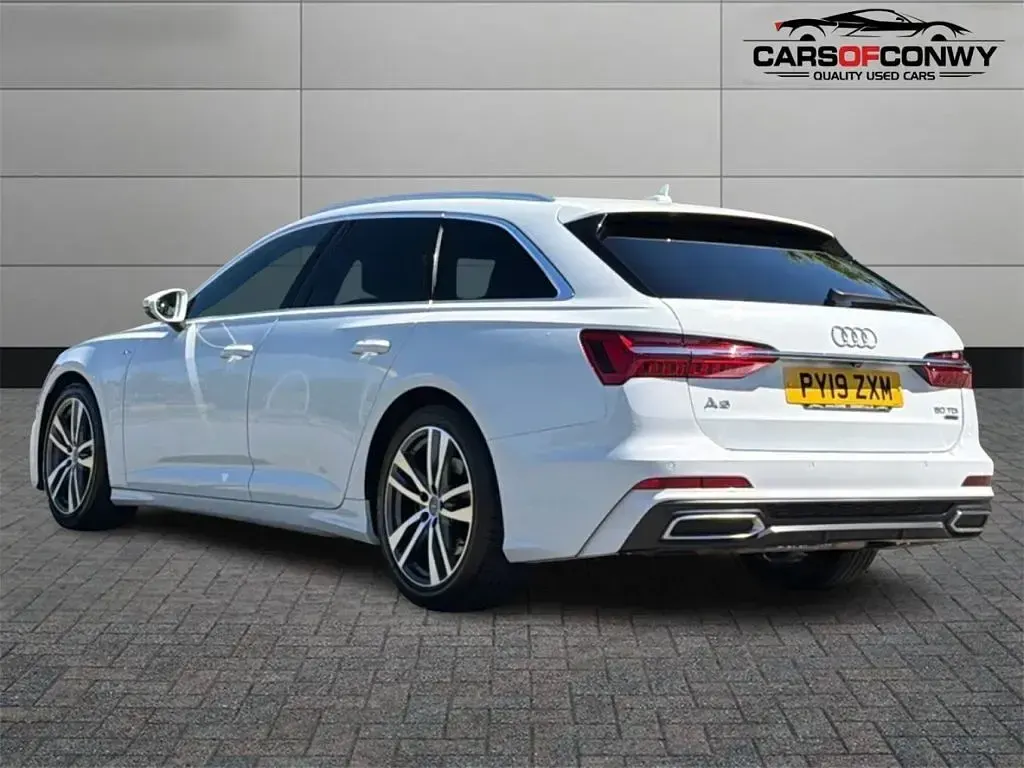 Used Audi A6 S-Line 286 HP (210 kW) 2019 White Estate