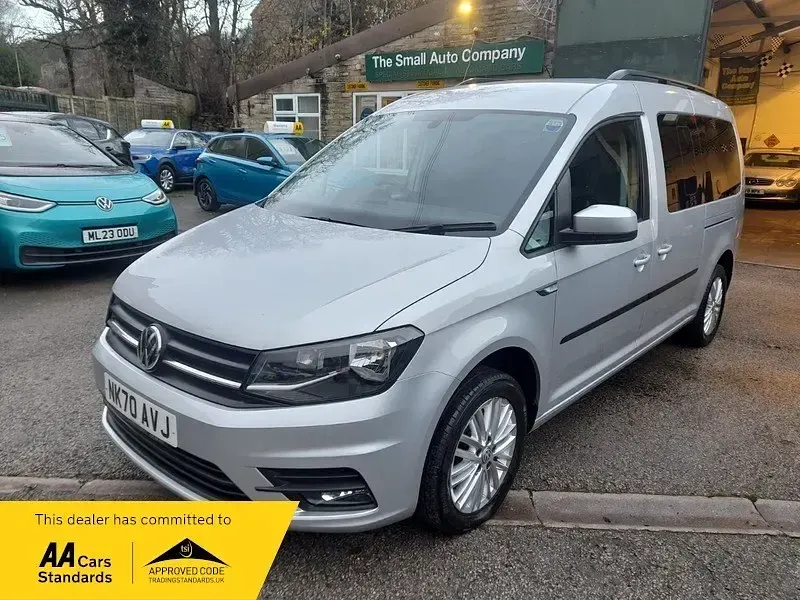 Begagnad VW Caddy Life 2020 Silver Minibuss