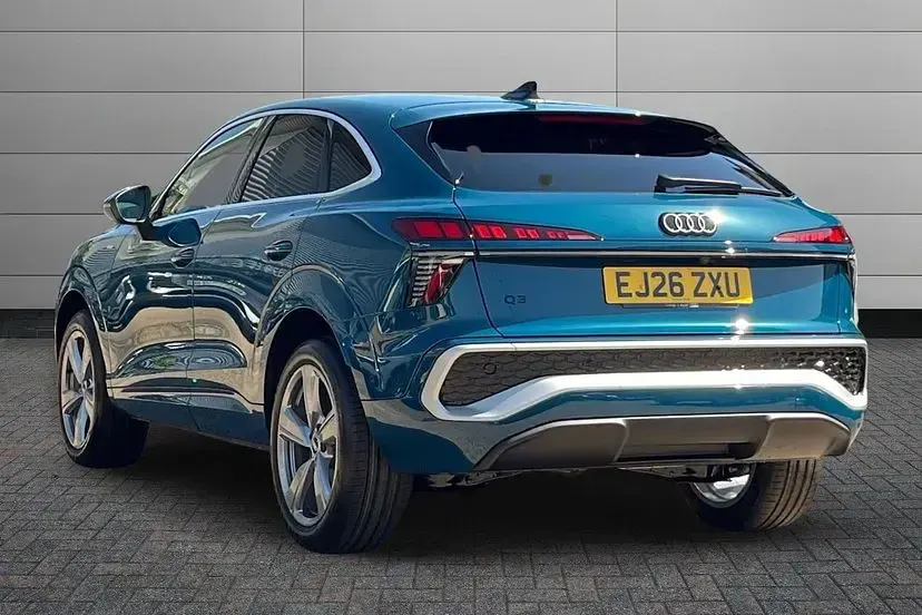 New Audi Q3 Sportback S-Line 148 HP (108 kW) 2026 Malpelo blue SUV