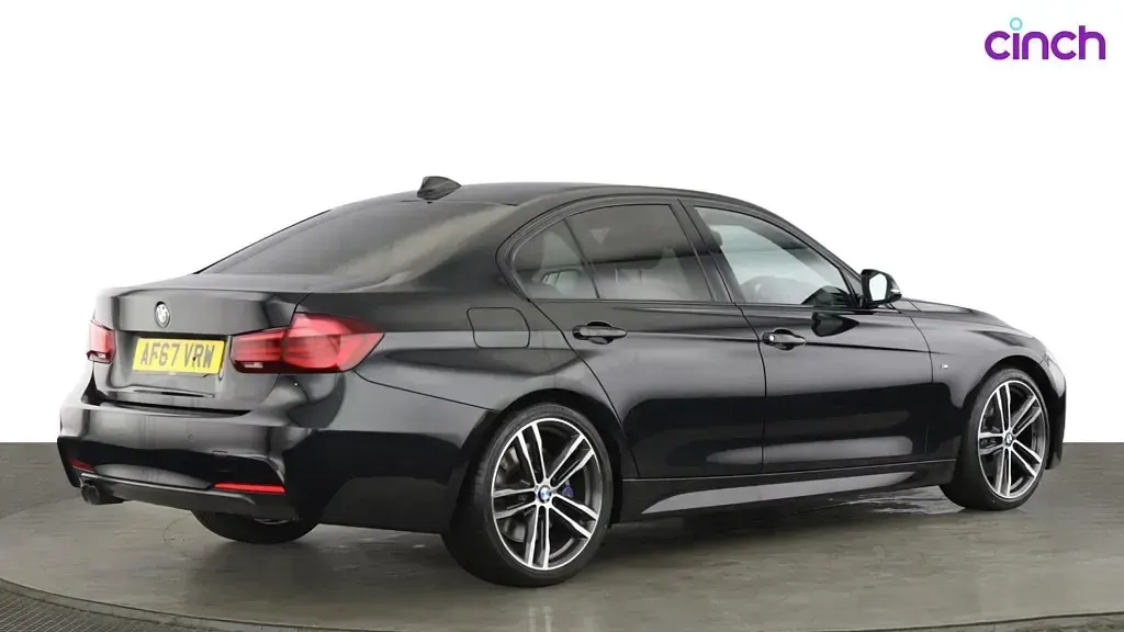 Used BMW 320 M Sport 2017 Black Sedan
