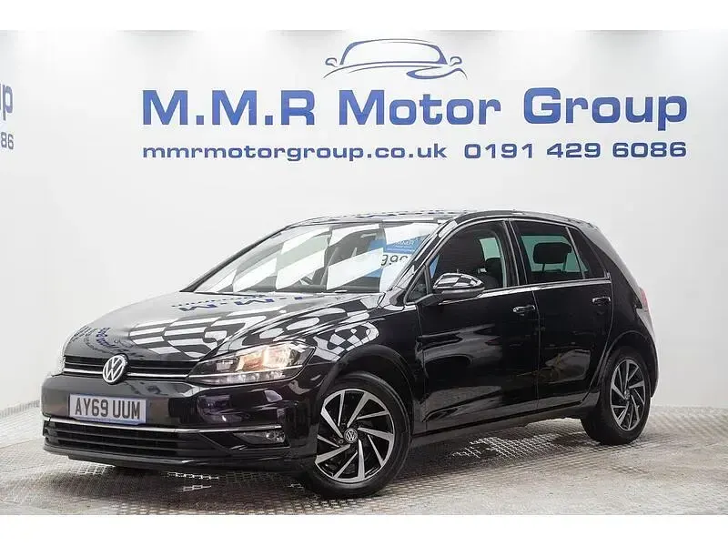 Used VW Golf VII Match 115 HP (84 kW) 2019 Black Hatchback