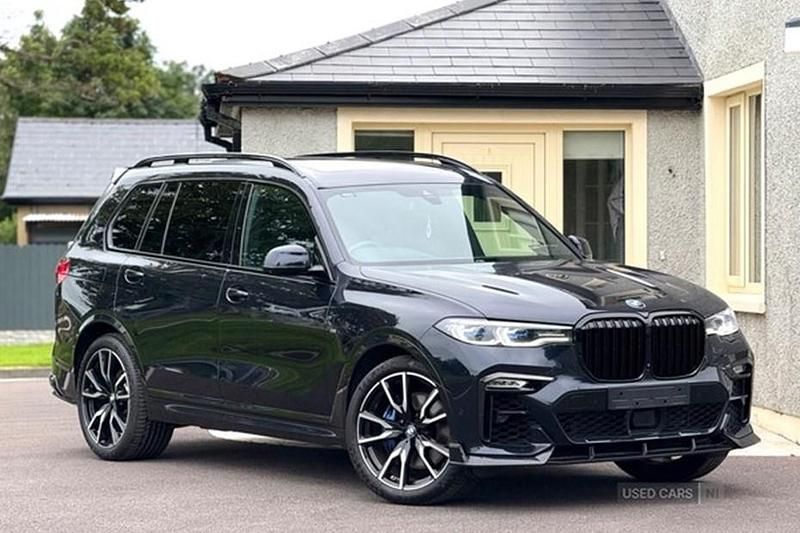 Black Used 2021 BMW X7 M Sport SUV | £51,995 (Fair price) - Image 1/1