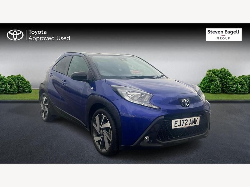 Blue Used 2022 Toyota Aygo X SUV | £12,281 - Image 1/3