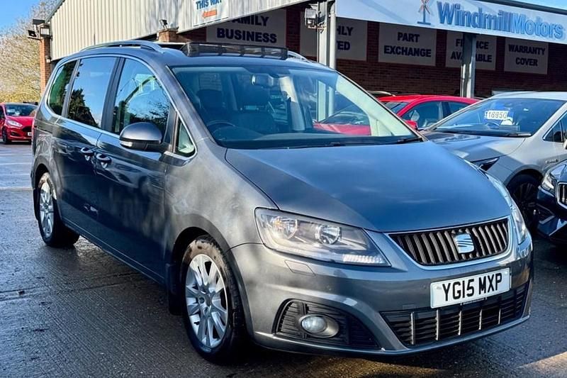 Grey Used 2015 Seat Alhambra Ecomotive MPV | £7,950 (Fair price) - Image 1/1