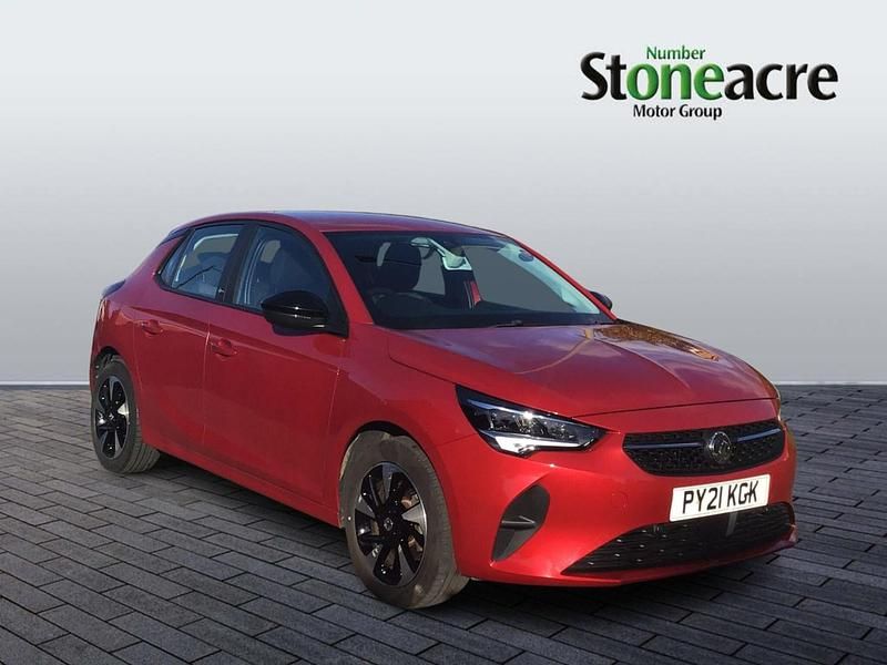 Red Used 2021 Vauxhall Corsa-e Hatchback | £9,795 (Good price) - Image 1/2