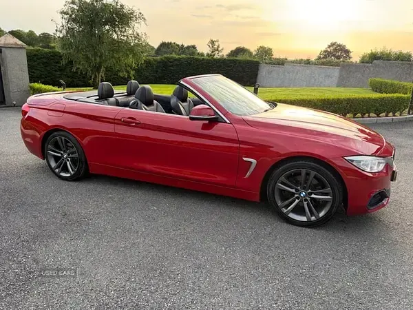 Used BMW 420 Cabriolet Sport Line 2015 Red Cabriolet