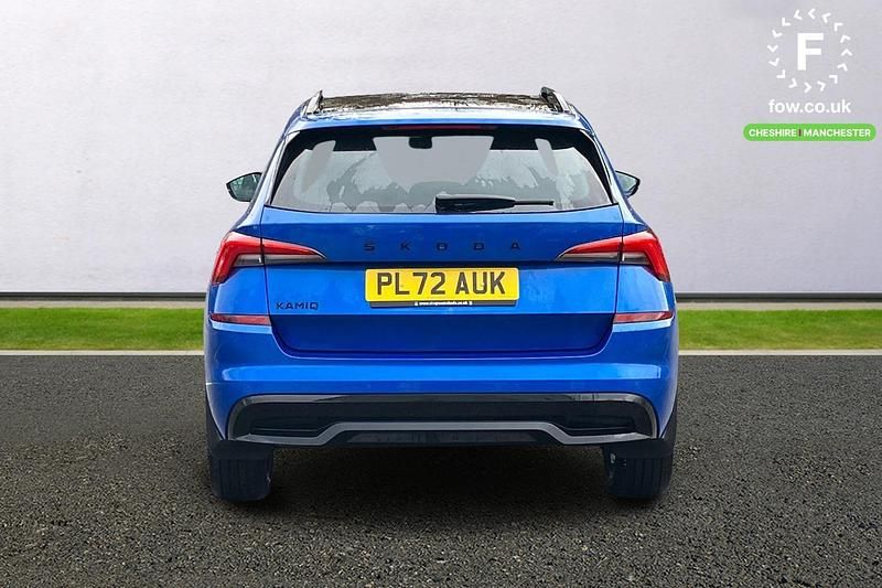 Used Skoda Kamiq Monte Carlo 150 HP (110 kW) 2023 Blue SUV