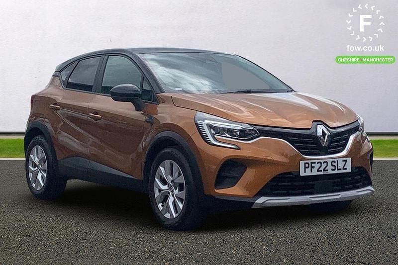 Orange/black Used 2022 Renault Captur Iconic SUV | £13,499 (Fair price) - Image 1/4