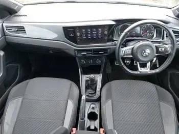Used VW Polo R-line 115 HP (84 kW) 2019 White Hatchback