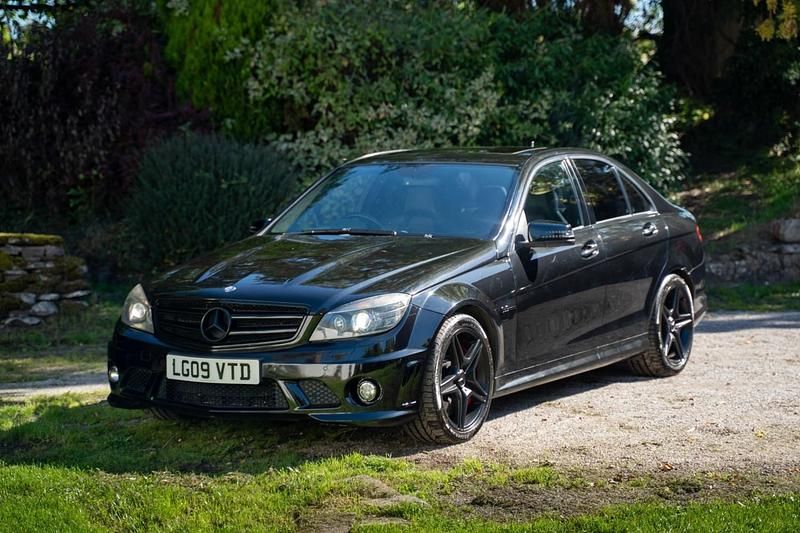Black Used 2009 Mercedes C63 AMG Sedan | £15,995 - Image 1/4
