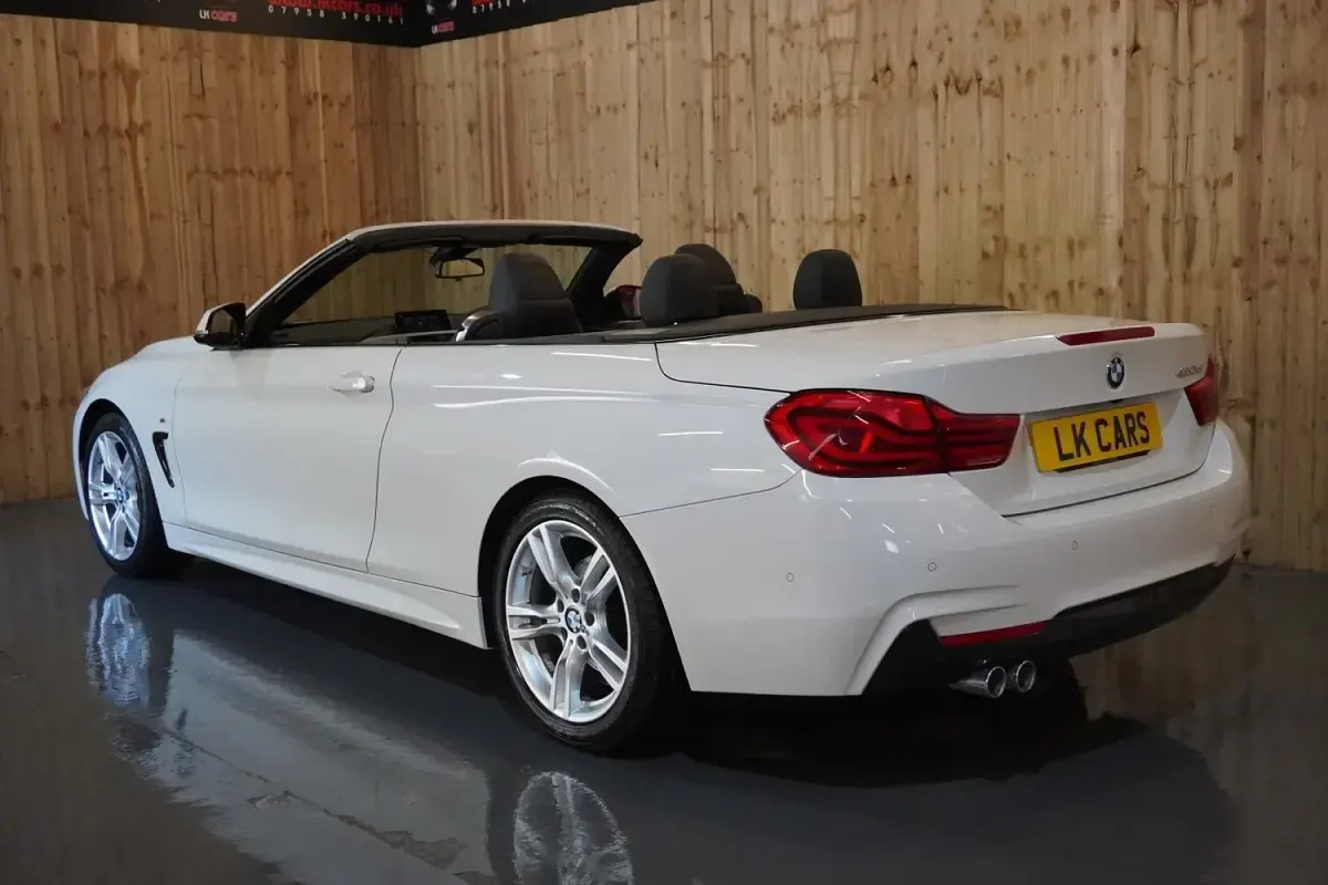 Used BMW 420 M Sport 2017 White Cabriolet